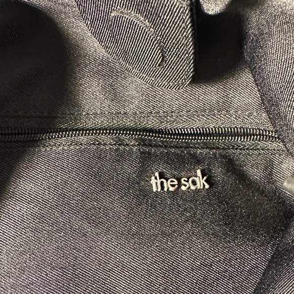 The Sak Black Crochet Tote Bag - Picture 7 of 10